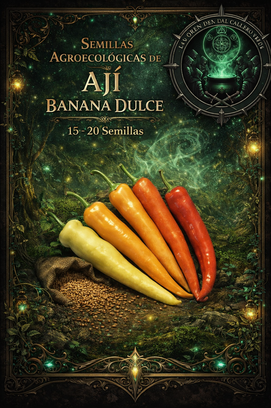 Semillas Agroecológicas de: Ají Banana Dulce